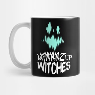 Whaz Up Witches | Funny Men's Halloween Shirt Mug